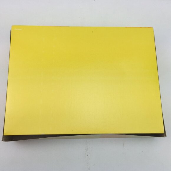 Vintage 90s Disney Store Mickey Pluto Donald Goofy Yellow Shopping Gift Box - Picture 3 of 10